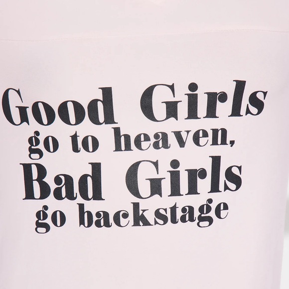 •Good Girls vs. Bad Girls•Graphic Print Relaxed Fit Sleep Shirt - Picture 2 of 3